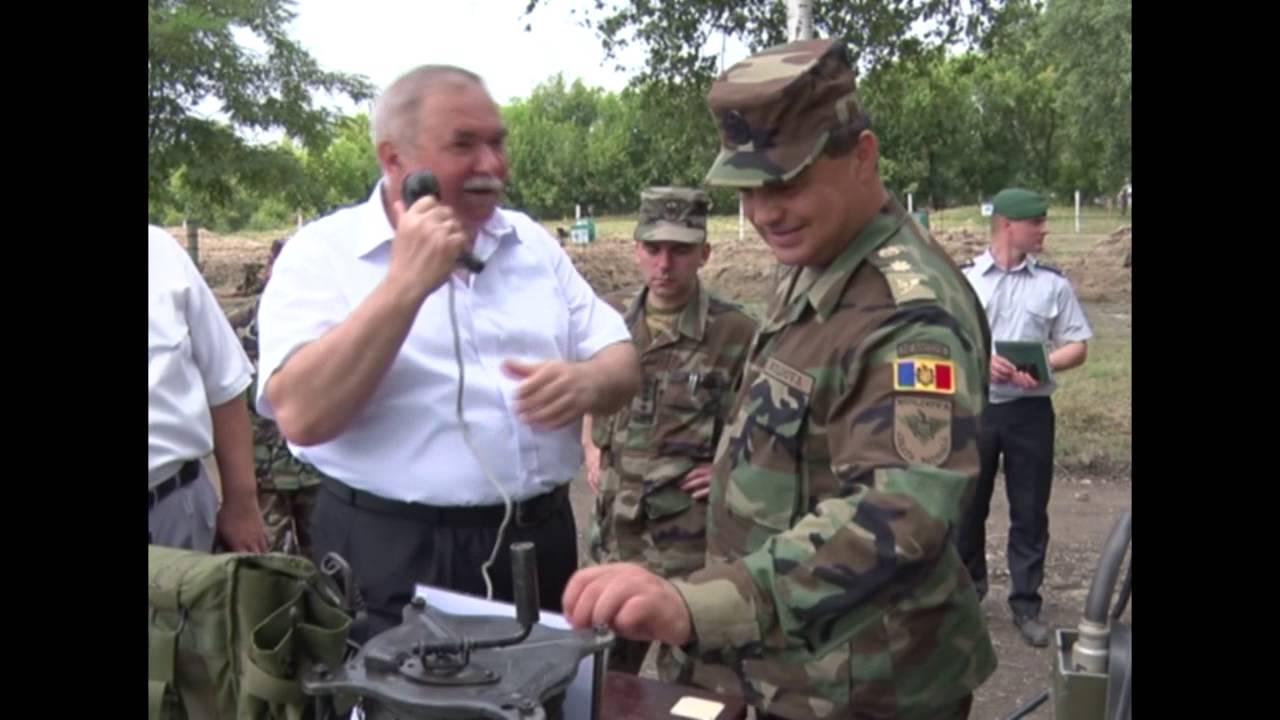 Trageri de luptă la poligonul din Bălţi