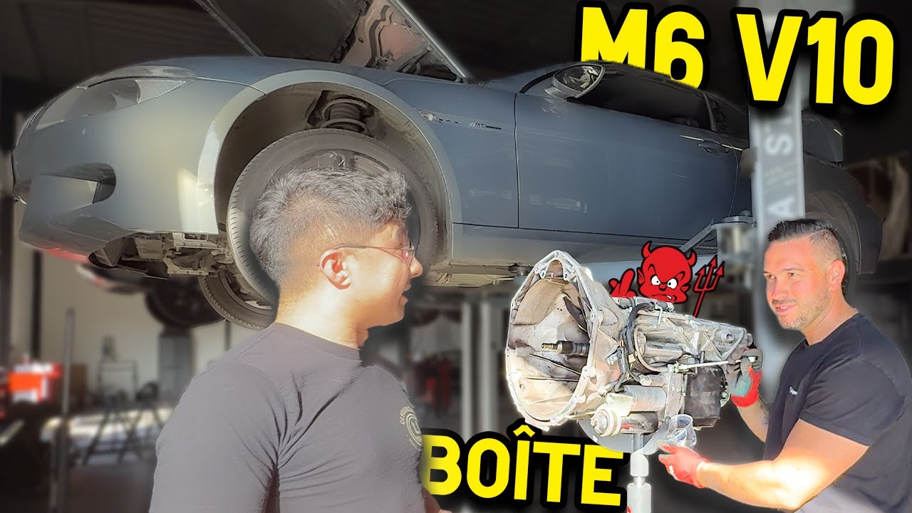 Bo&icirc;te de la M6 V10 HS et Crown d&eacute;fonc&eacute;e 😪 On r&eacute;pare tout !