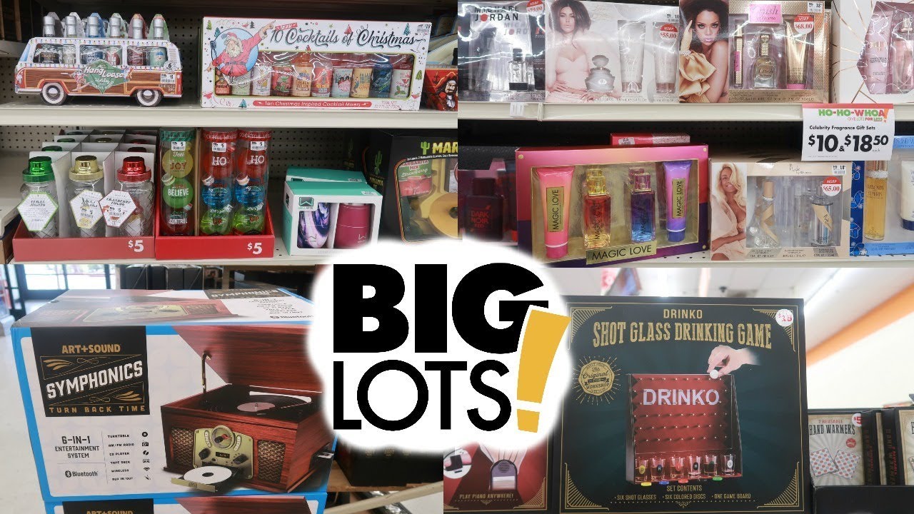 BIG LOTS SHOPPING/ CHRISTMAS GIFT SETS & MORE