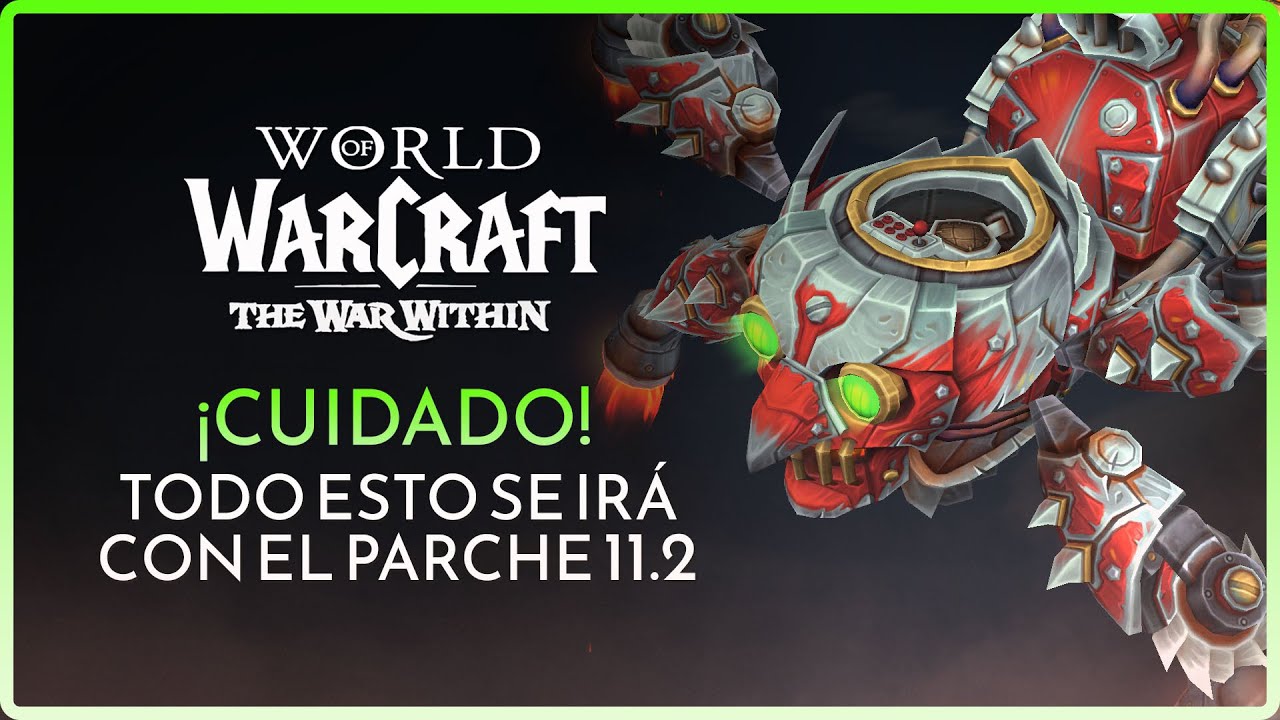 HAZLO ANTES DE QUE TERMINE LA TEMPORADA 2 DE WORLD OF WARCRFT