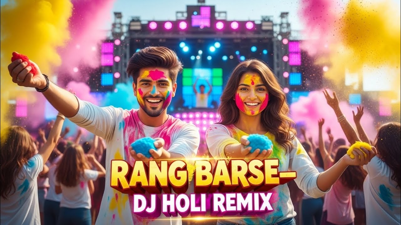 Rang Barse 2.0 | New Holi DJ Remix with Heavy Bass 🎧🔥 Powerful Dhol x EDM Holi Special 🎉 l 