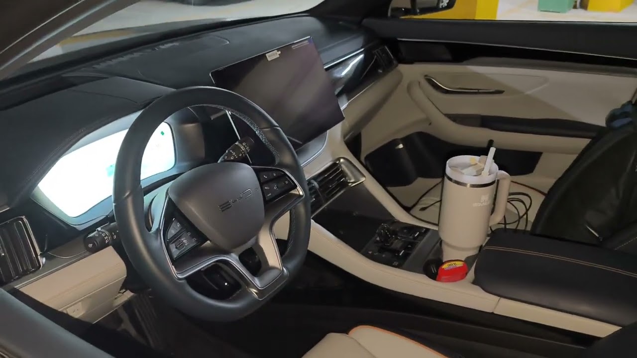 Byd Seal u ev aracımıza aksesuar montajları yapılmıştır.