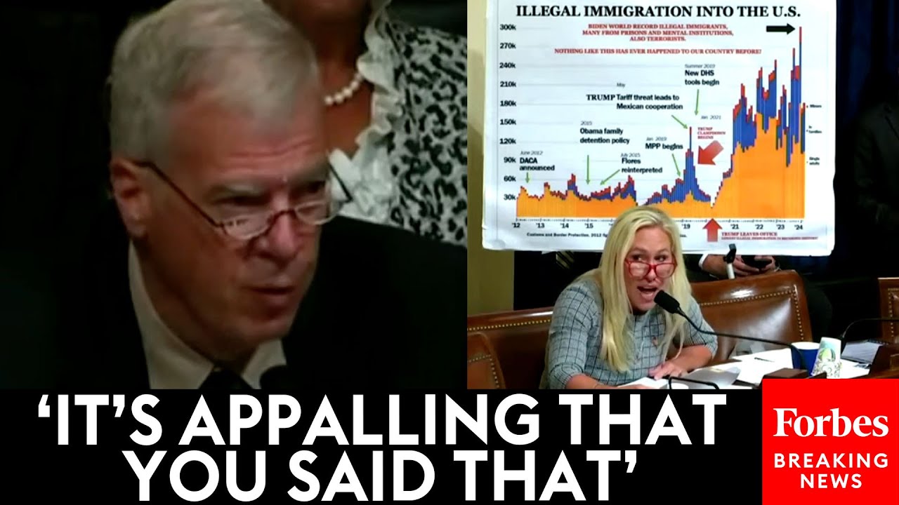 Marjorie Taylor Greene Explodes On Border County Sheriff Who Testified That His County Is Safe