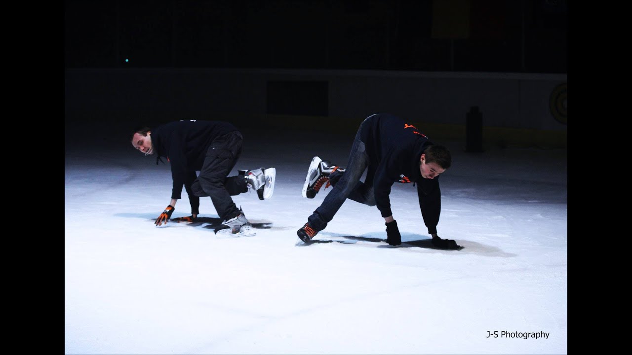Freestyle ice skating @Cléon