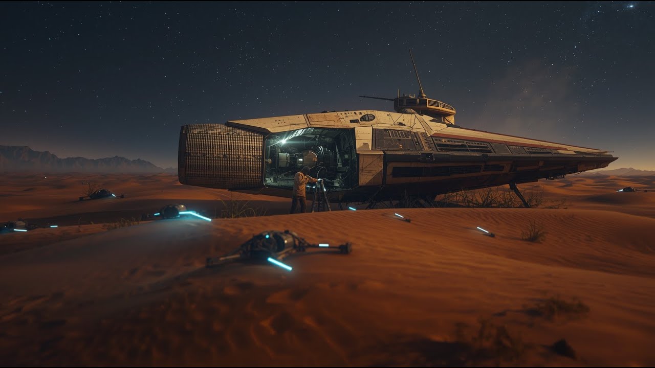 A Human Engineer Found an Ancient Cruiser and a Warning—The Universe Would Never Recover