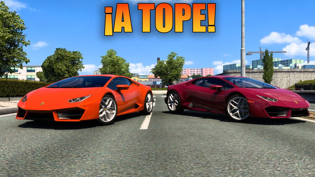 ¡RODADA A MÁS DE 300KM/H! | Lamborghini Huracán | Euro Trcuk Simulator 2