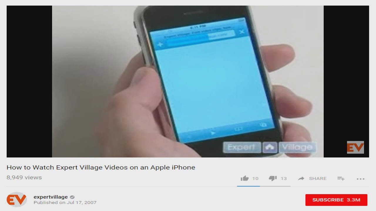 How To Watch Expert Village on iPhone