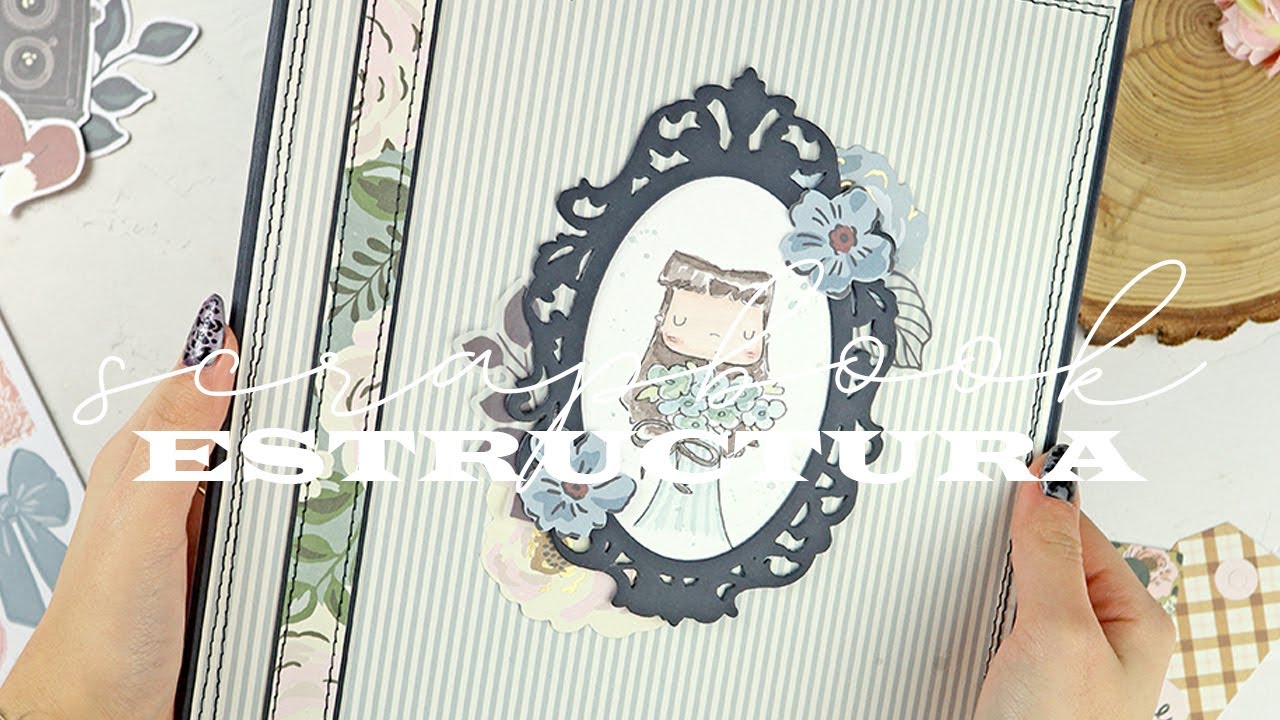 Tutorial Álbum scrapbooking anual | you+me ESTRUCTURA