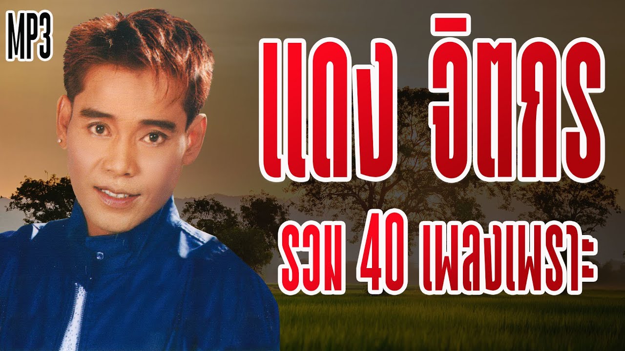 รวม 40 เพลงเพราะ MP3 : แดง จิตกร