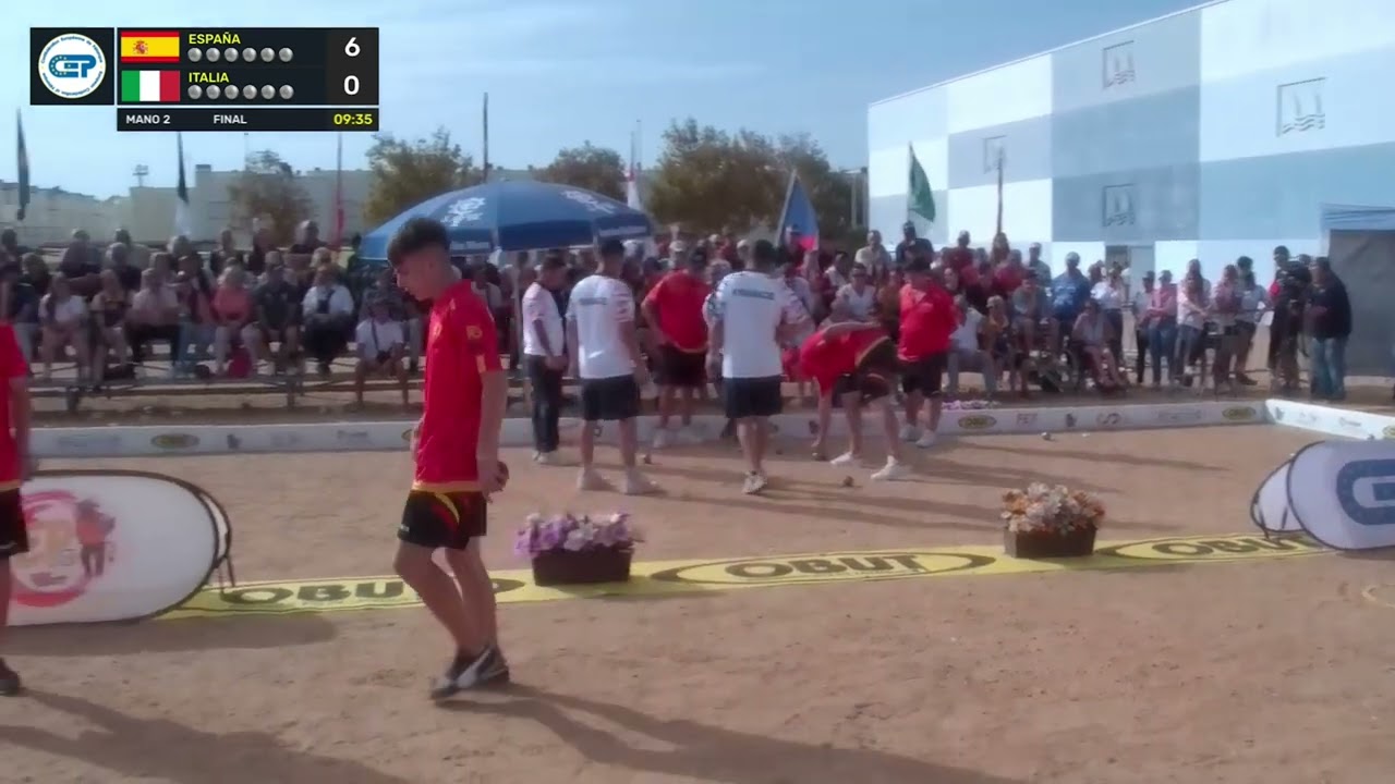 España vs Italia - FINAL Campeonato de Europa Juvenil Masculino (Isla Cristina)