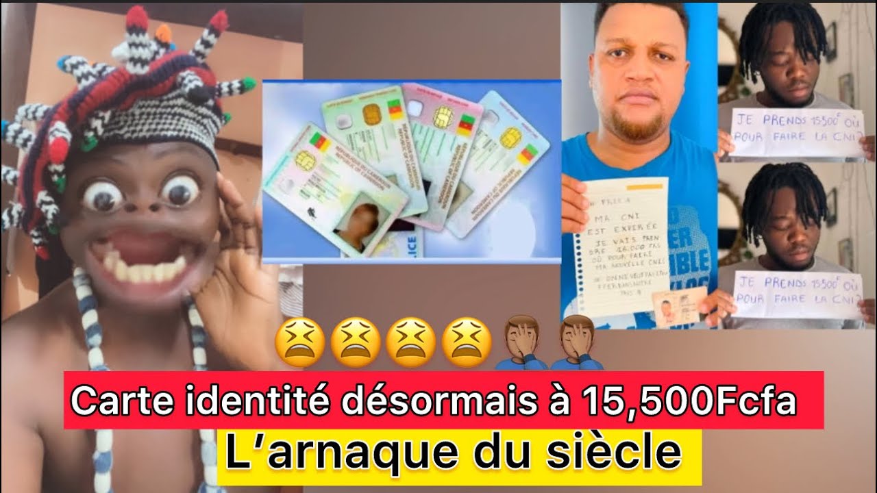 Mouton Mouton - La Carte identité coutera dorénavant 15500fcfa au Cameroun
