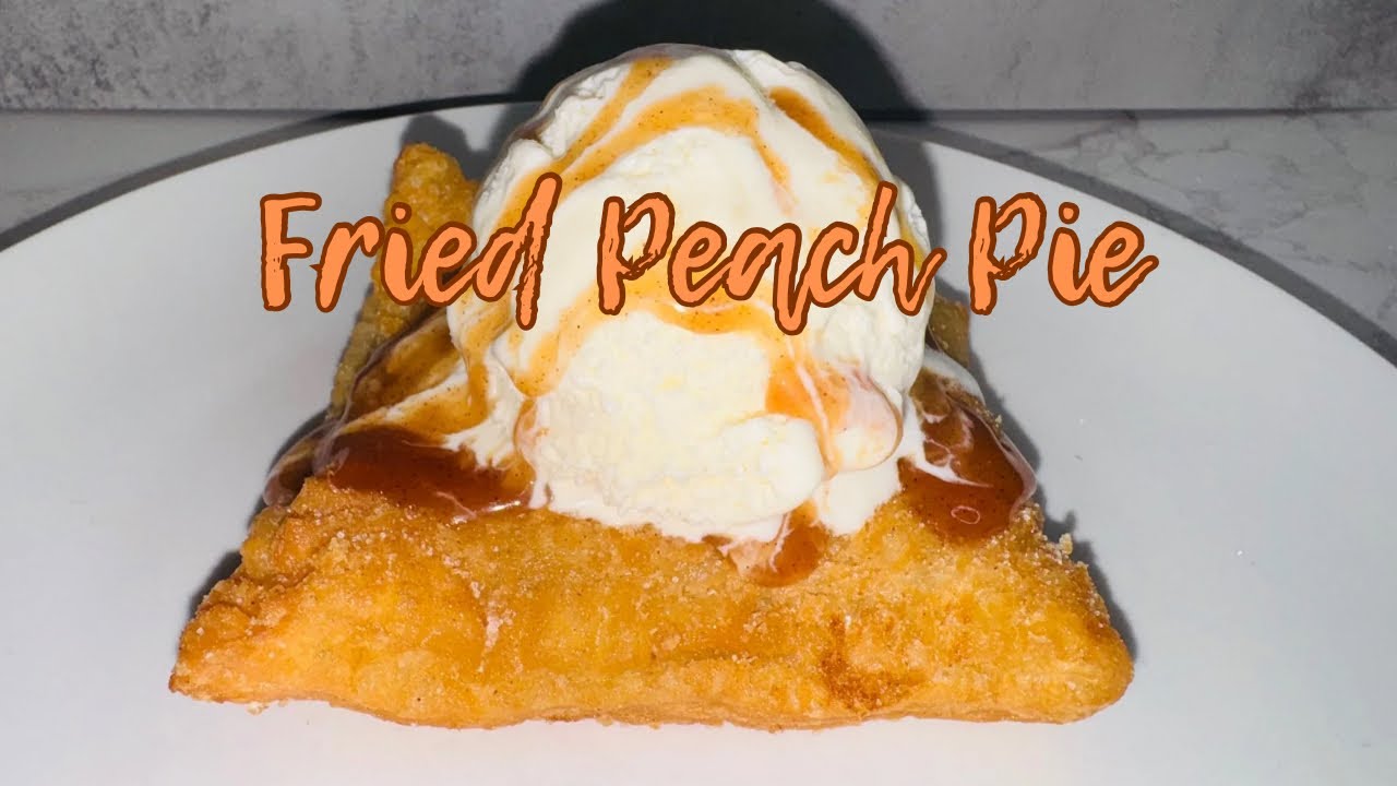 Fried Peach Pie 🍑| Fridai’s Kitchen 