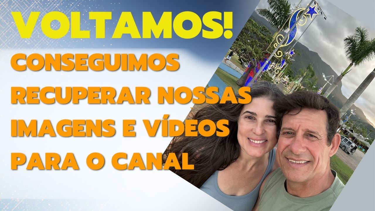 CONSEGUIMOS RECUPERAR NOSSAS IMAGENS PERDIDAS