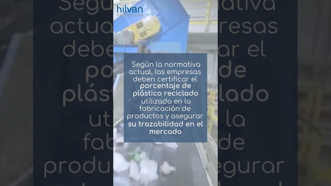 Cambios en el impuesto de envases de plásticos (UNE EN-15343)