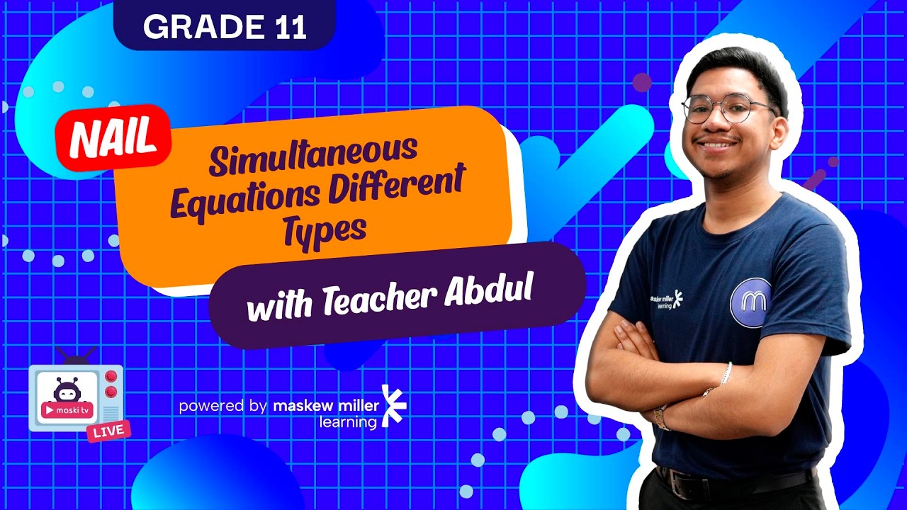 Master Simultaneous Equations in One Lesson (Exam-Ready Guide)