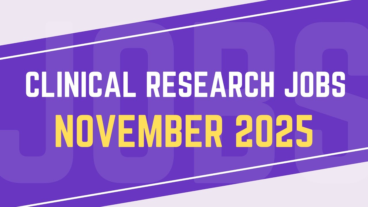 Вакансии в сфере клинических исследований и фармацевтики, ноябрь 2025 г. | Вакансии в сфере клини...