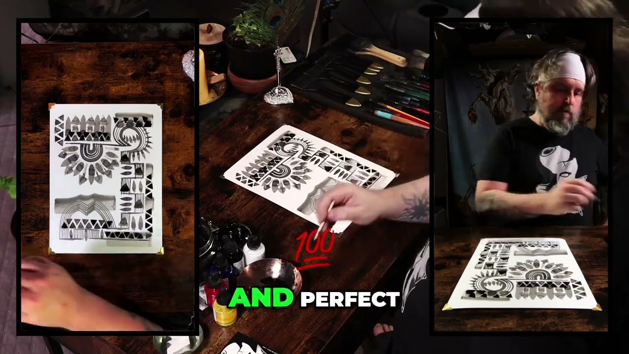 Creating a Beautifully Imperfect Nature Inspired Art Piece: Ray Taylor Art Commentary