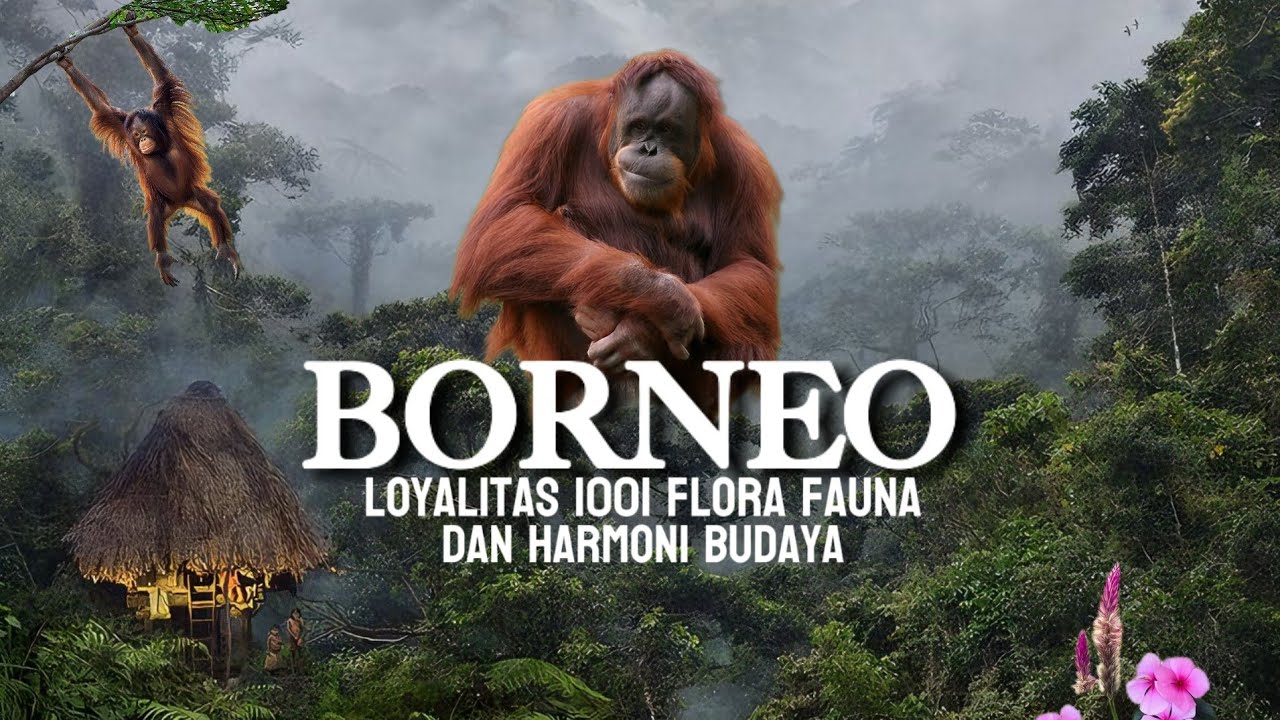 BORNEO: Pulau RAKSASA dengan 1.001 Flora, Fauna dan Budaya yang Memikat Dunia!