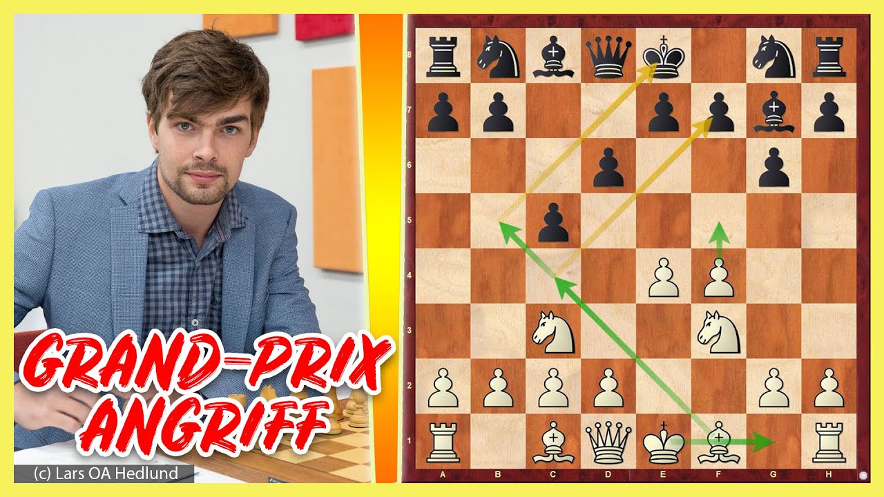 Der Grand-Prix-Angriff gegen Sizilianisch || Jorden van Foreest vs. Jonas Buhl Bjerre || Malmö 2021