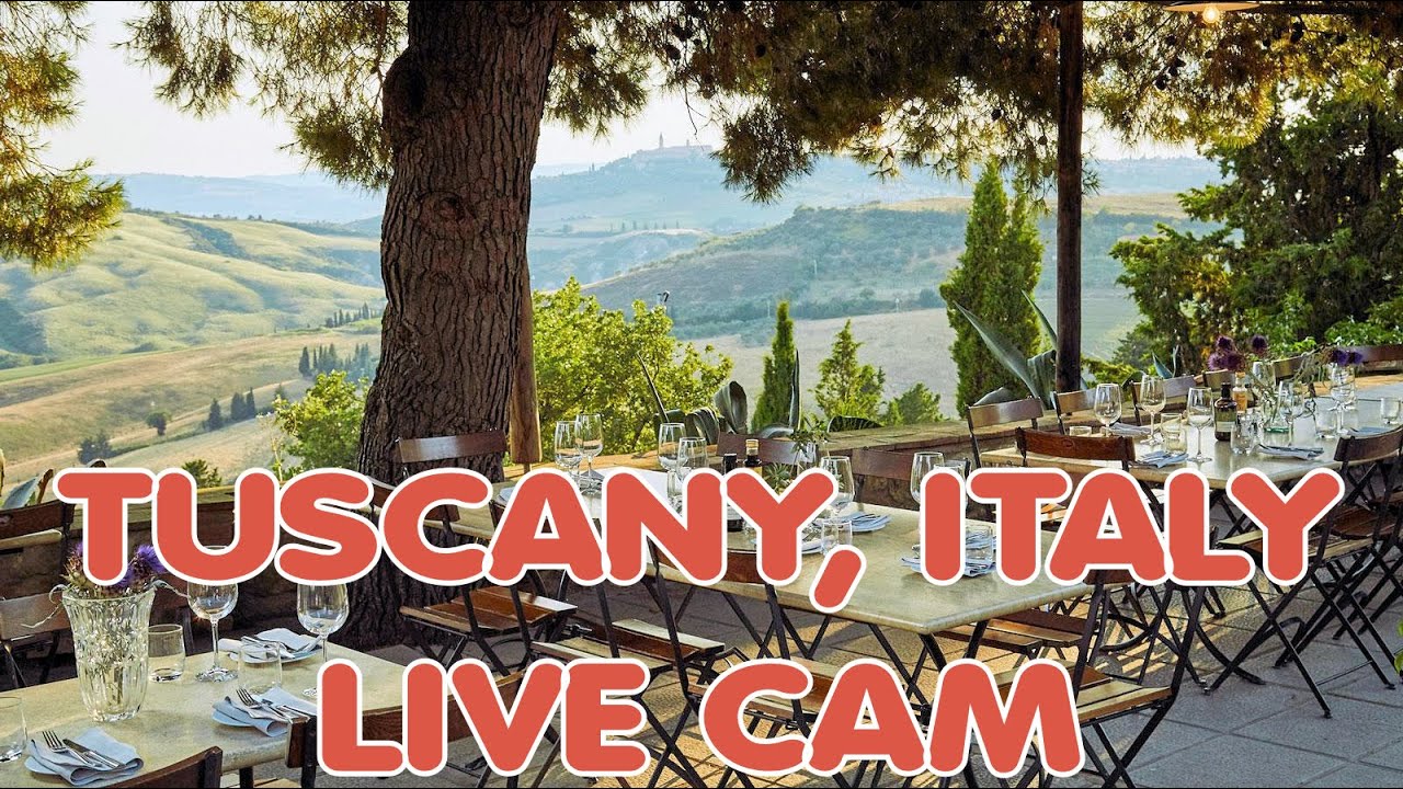 Tuscany, Italy Live Webcam - Vineyard and Restaurant