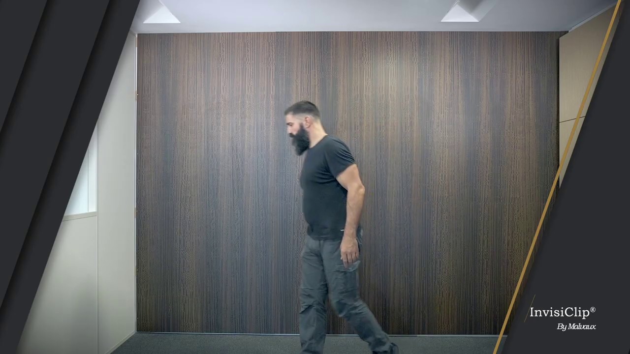 InvisiClip, rev&ecirc;tement mural bois v&eacute;ritable by Malvaux