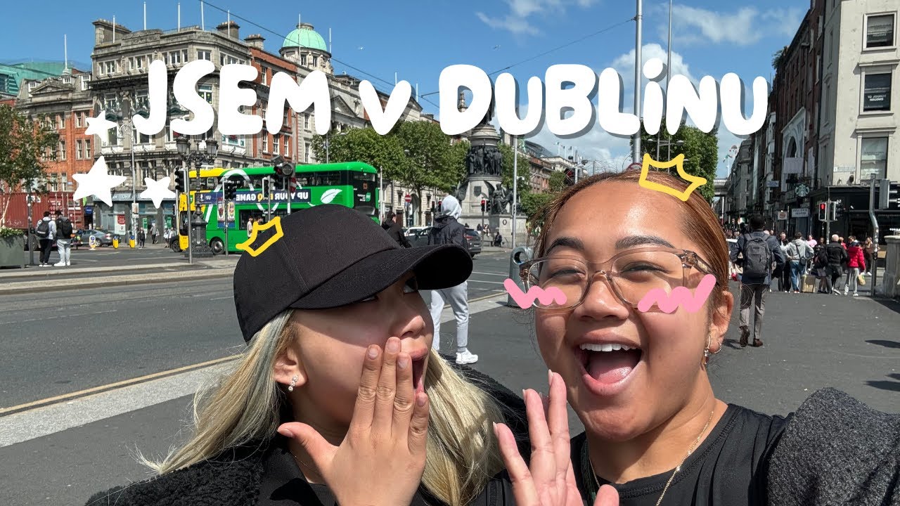 TÝDEN V DUBLINU part 1 - jako pravý turistky, nákupy | KIM LY