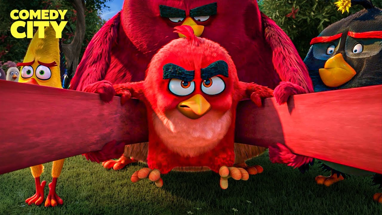 The Birds Attack the Pigs | The Angry Birds Movie (Jason Sudeikis, Josh Gad)