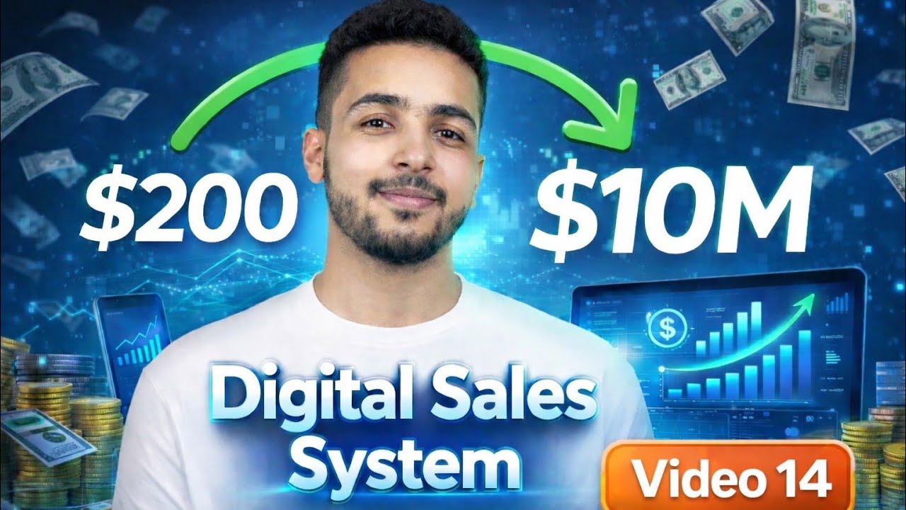 الطريقة الذكية لبيع الـ Digital Products وبناء دخل مستمر معا مصعب بلاطيف