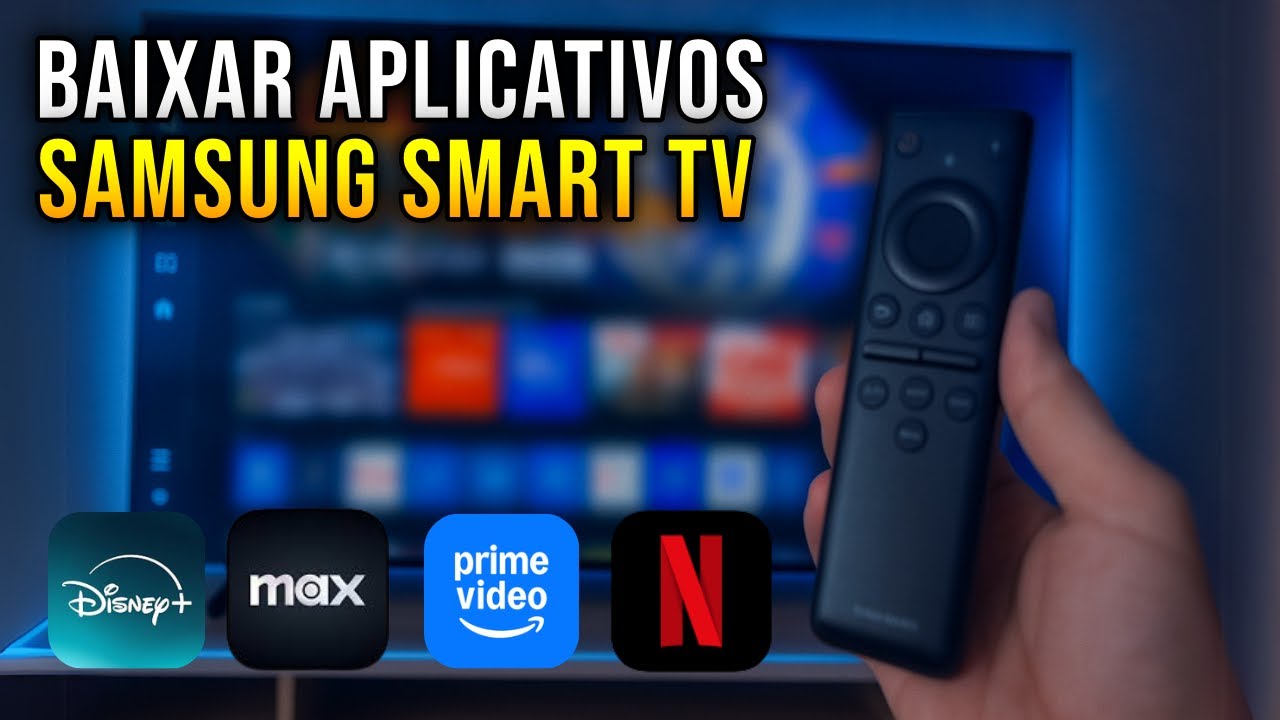 (2026) Como BAIXAR APLICATIVO na TV SAMSUNG (RÁPIDO)