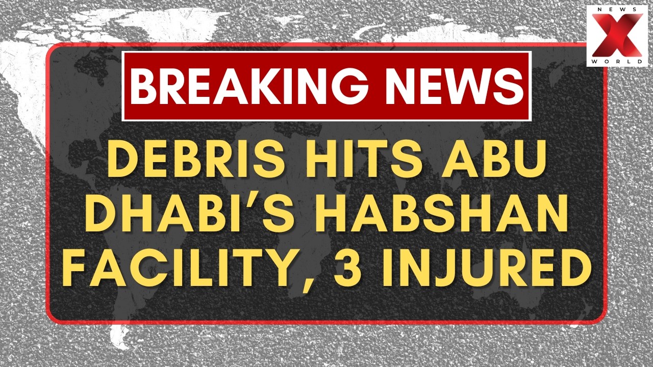 Abu Dhabi's Habshan Gas Complex Hit By Debris After Air Defense Interception, 3 Injured |NewsX World