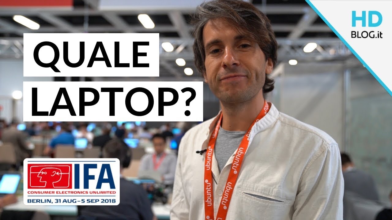 Tutti i LAPTOP dei giornalisti. La sala stampa di IFA 2018