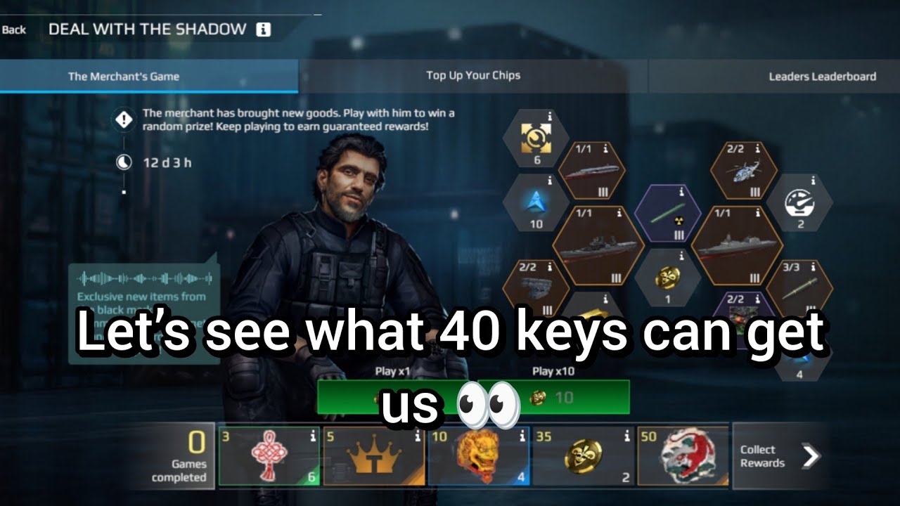 Deal with the Shadow event review - Modern Warships 