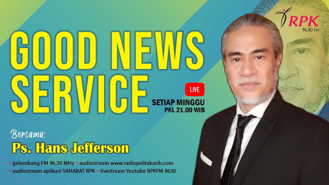 Ps. HANS JEFFERSON | GOOD NEWS SERVICE  | MINGGU, 01/02/2026