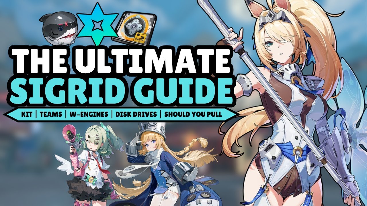 Ultimate Sigrid Guide!! Kit, Teams, W-Engines, Builds & Should You Pull!! | Zenless Zone Zero