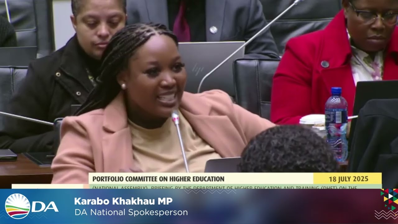 DA&rsquo;s spokesperson Karabo Khakhau discusses Nobuhle Nkabane&rsquo;s continued evasion of accountability.