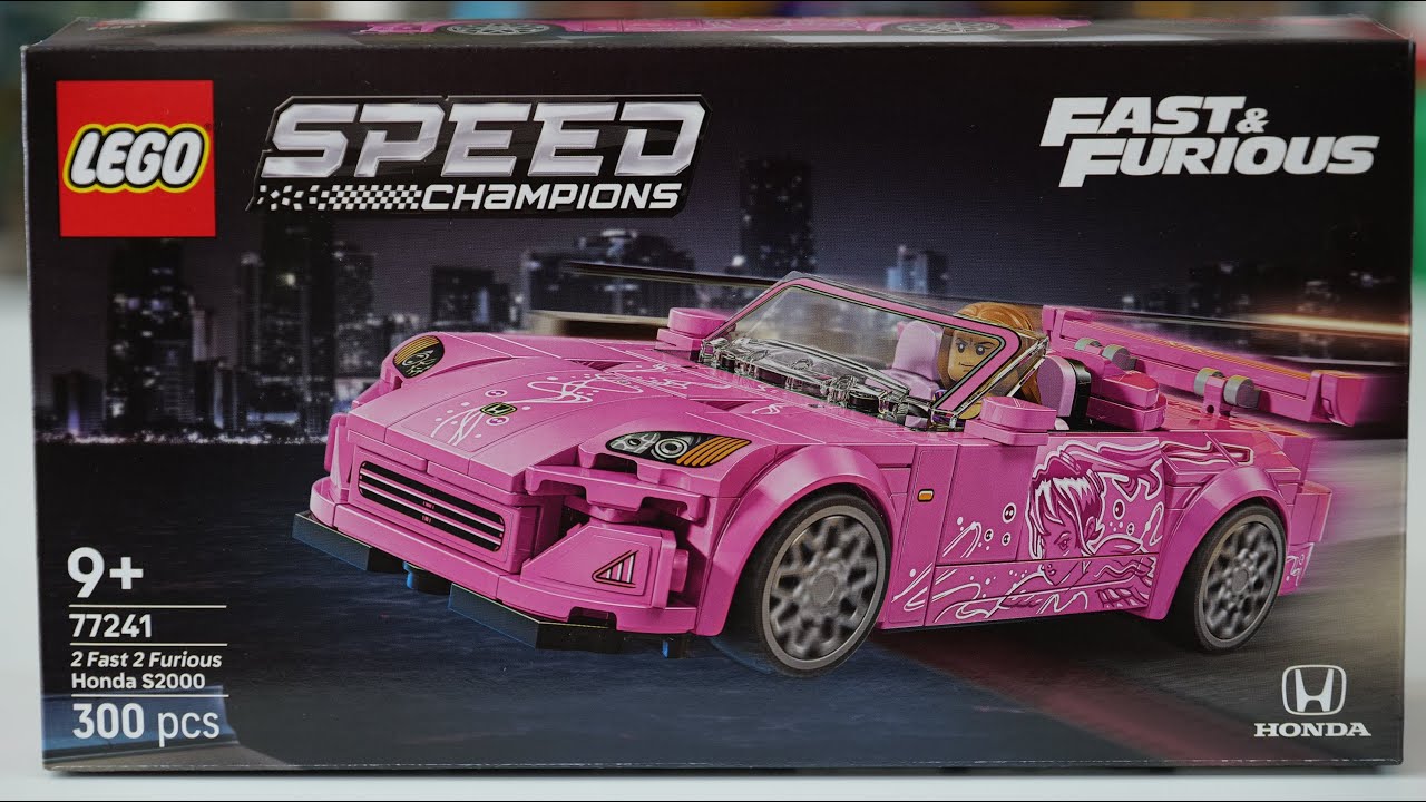 LEGO Speed ​​Champions 77241 2 Szybcy 2 wściekli Honda S2000 Speed ​​Build