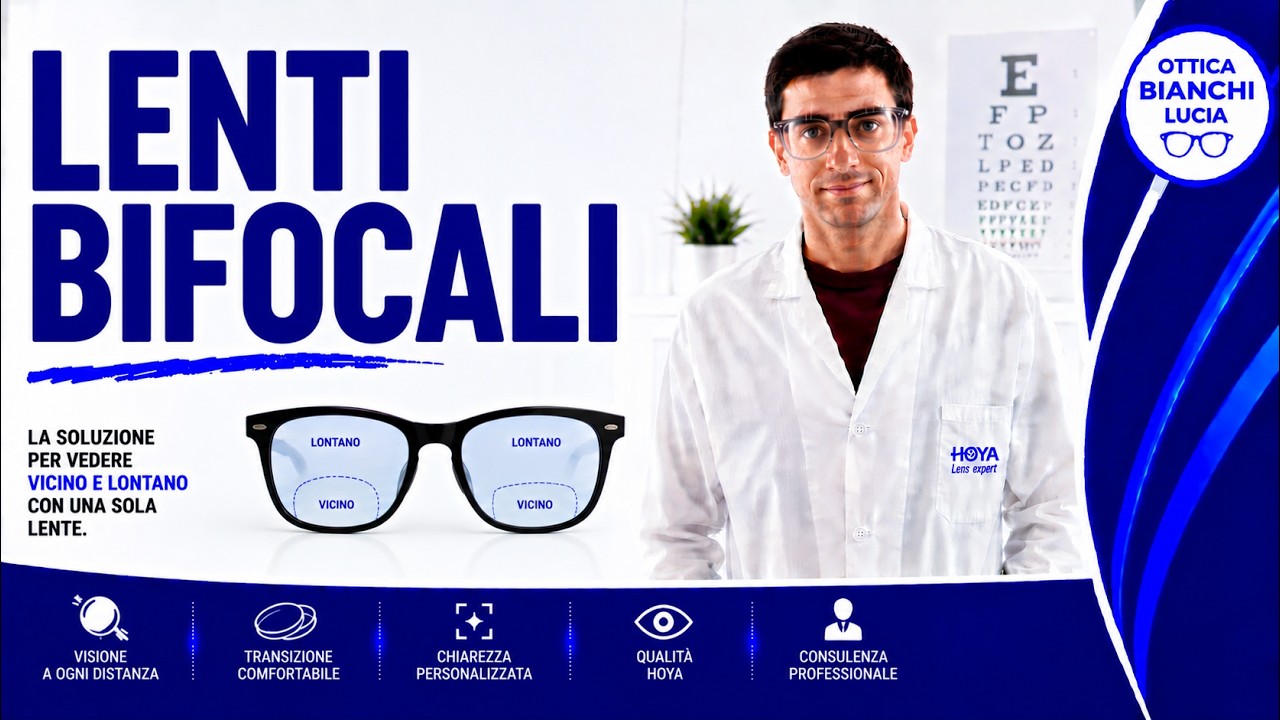 Lenti bifocali, spiego cosa sono.