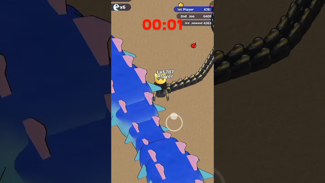 🐍 snake clash : final boos fight win 🥵 snake clash hack game gameplay 😈 #gamer #games