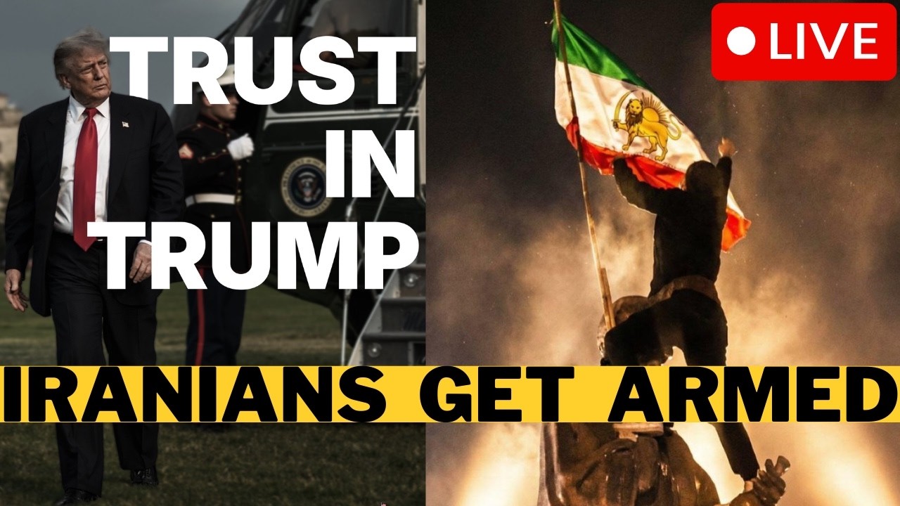 LIVE: Anti-IRGC Iranians Getting ARMED - Trump Pauses Airstrikes - IRGC Infighting Escalates