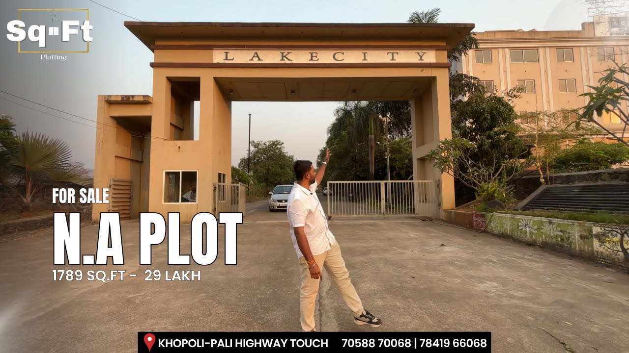 N.A Plot Fully Developed and RERA REGISTERED | 35+ Amenities | Khopoli Highway Touch | #plotforsale