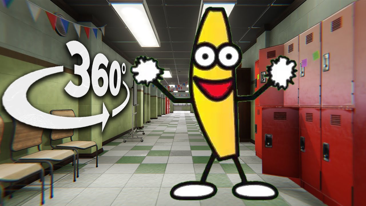 360&deg; Peanut Butter Jelly Time In YOUR School | 4K VR 360 Video