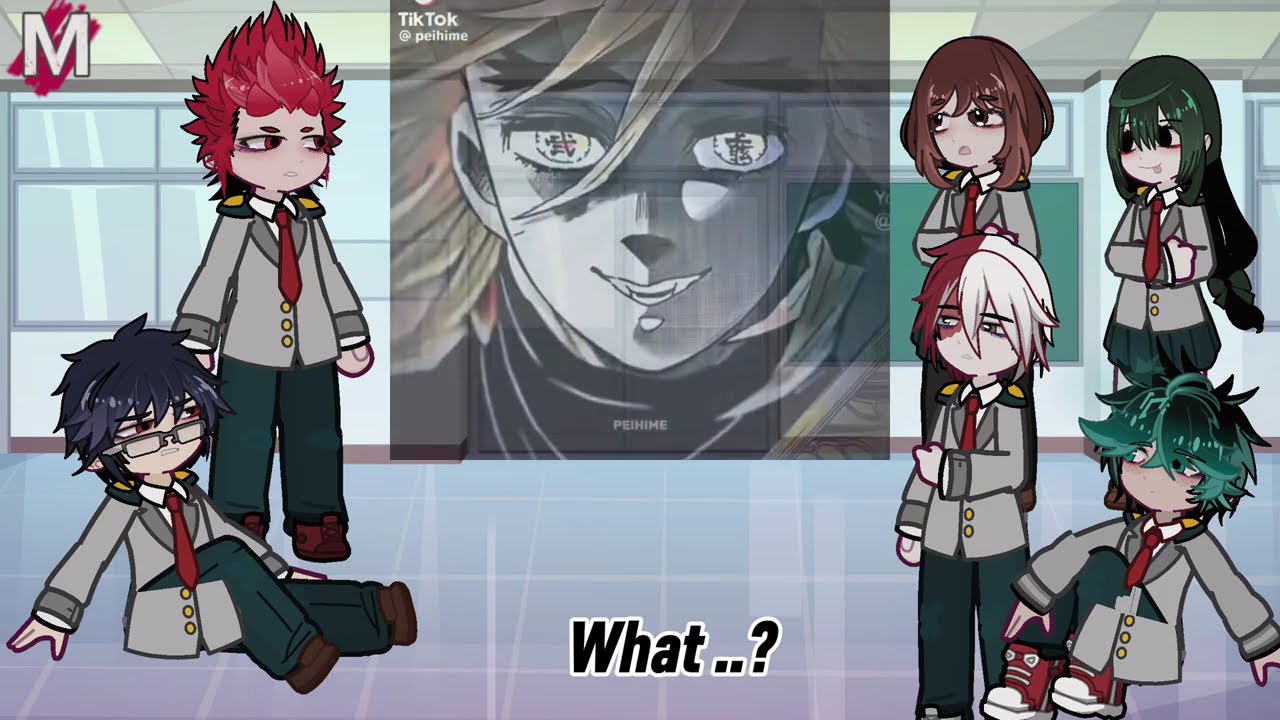 Class 1A 𝙧𝙚𝙖𝙘𝙩 𝙩𝙤 Doma | Demon slayer | Giyuu | MHA BNHA | deku | Gacha life