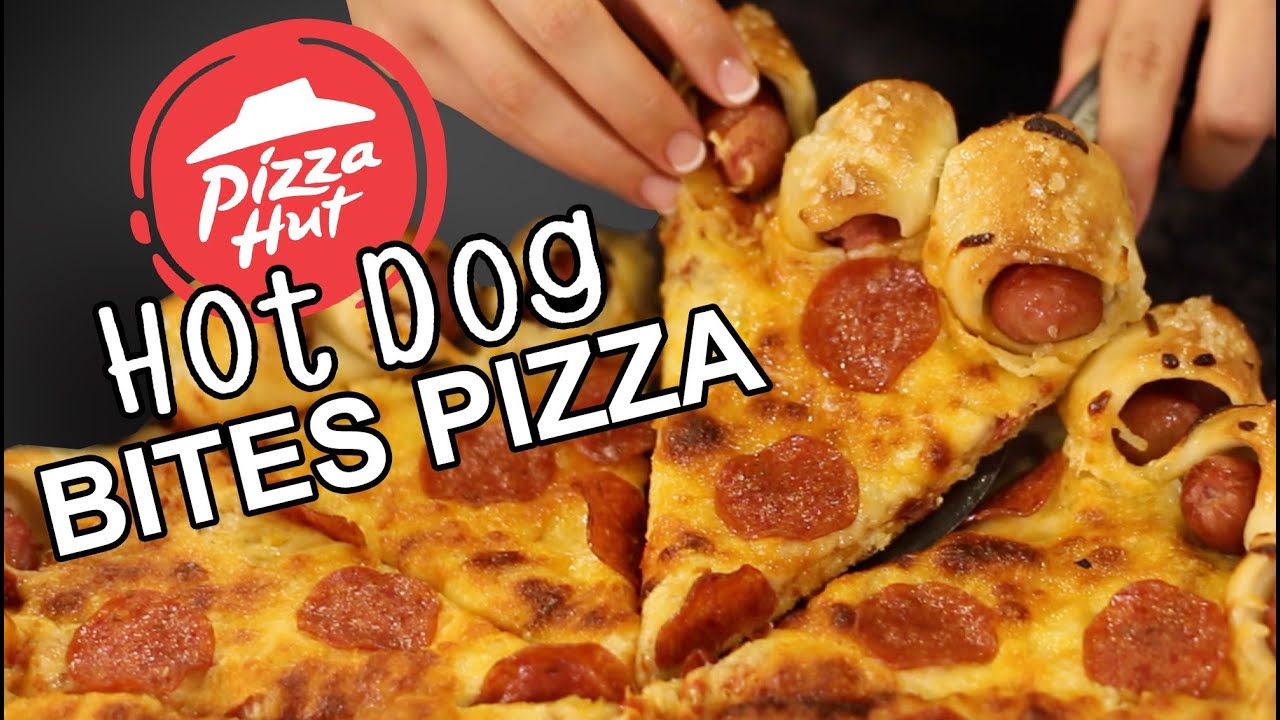 Pizza Hut's Hot Dog Stuffed Crust Pizza