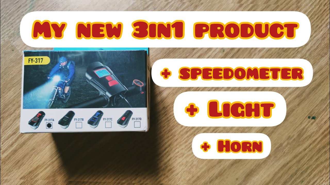 My new 3in1 product review in Tamil Of speedometer, torch 🔦,horn 📯#cycle #cycling @VPAHUNT