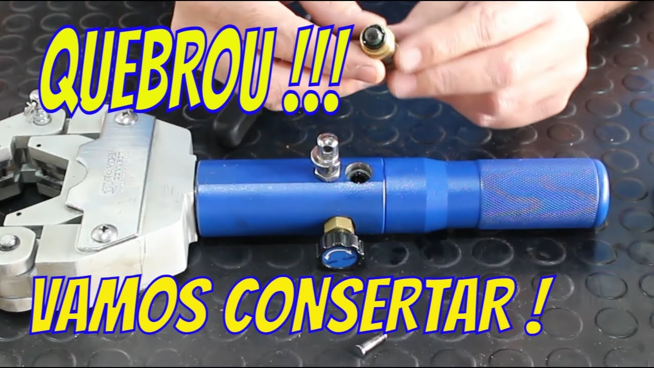 CLIPADEIRA HIDRÁULICA QUEBROU ! ONDE É O PROBLEMA E COMO CONSERTAR !