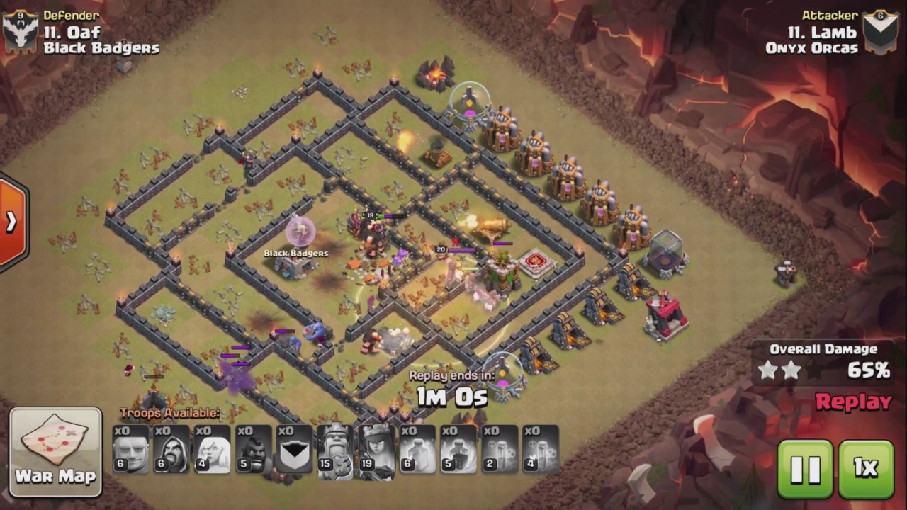 Clash of Clans TH9 HGHB 3 STAR ATTACK