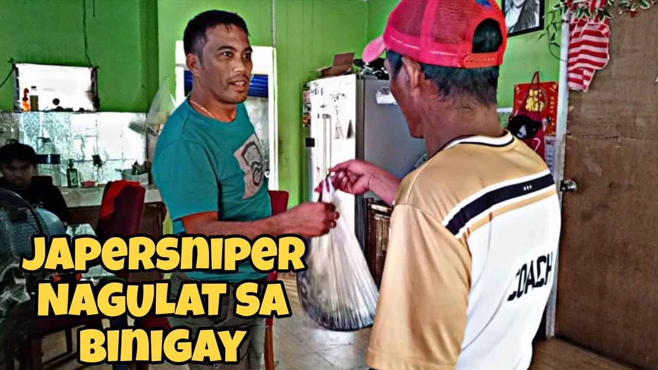 #JAPERSNIPER NAGULAT SA BINIGAY NI CHONG LUIS 