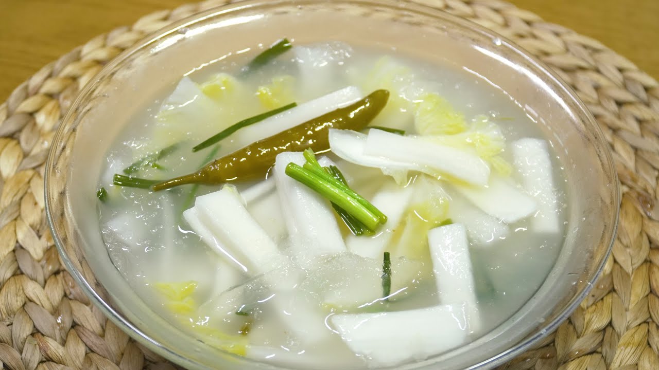 뼈속까지 시원한 여름 '동치미' 국물맛에 반하다