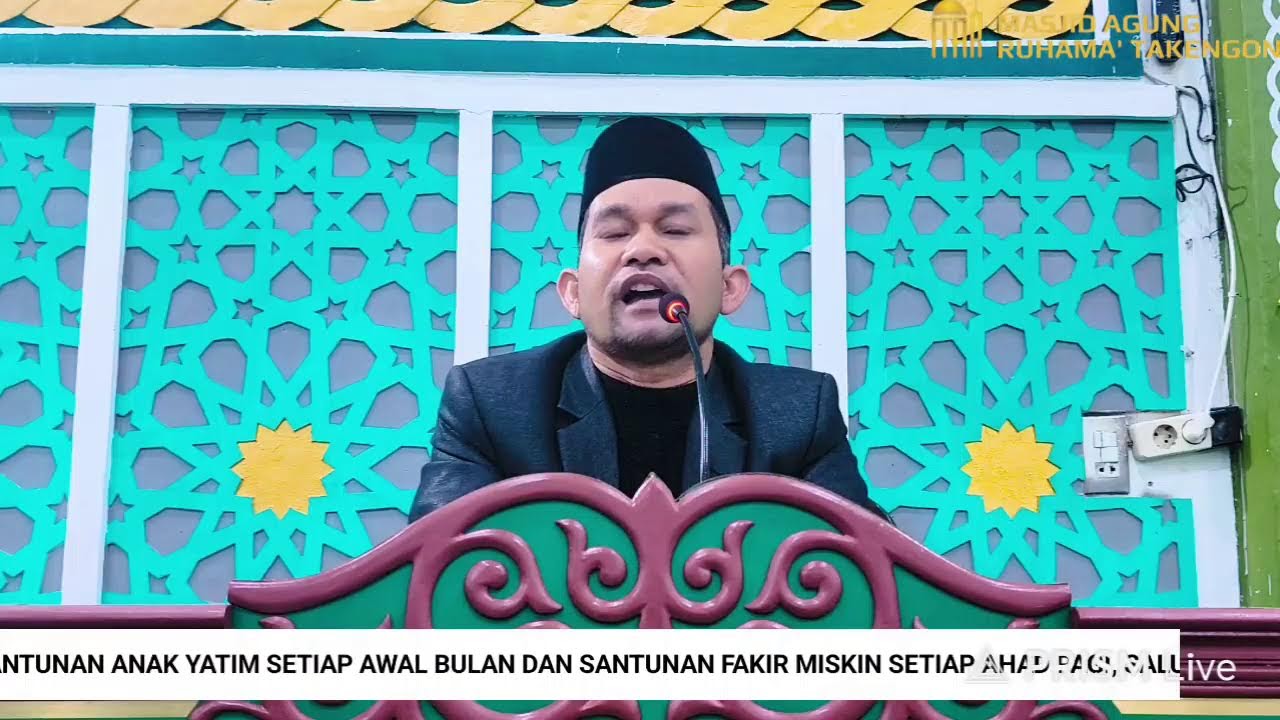 Siaran langsung Masjid Agung Ruhama Takengon