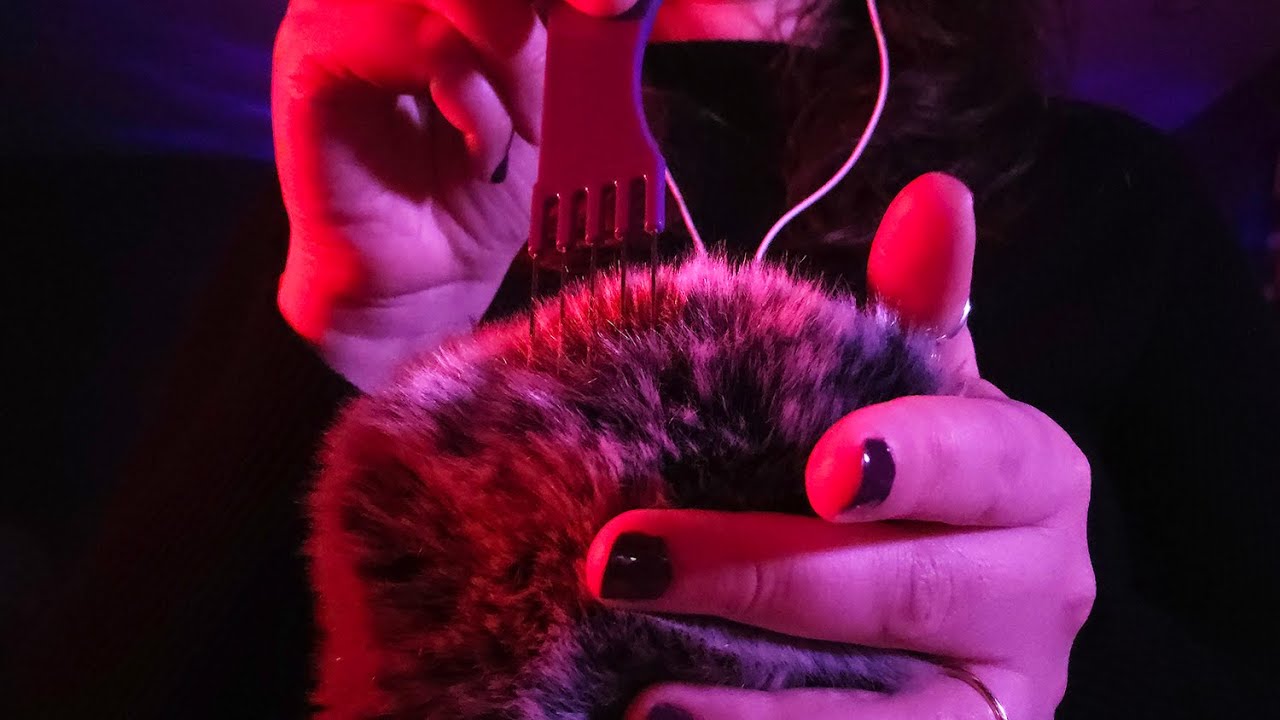 ASMR Deep Brain Scratching | Hair Pick Only (No Talking)